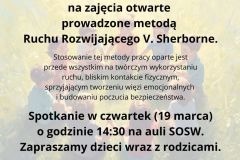 Serdecznie zapraszamy na zajęcia otwarte prowdzone metodą - 2